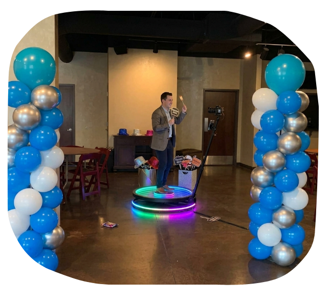 360° photo booth experience